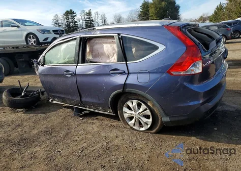 2014 Honda Cr-V Exl z USA, uszkodzony, nr VIN 5J6RM4H74EL081282